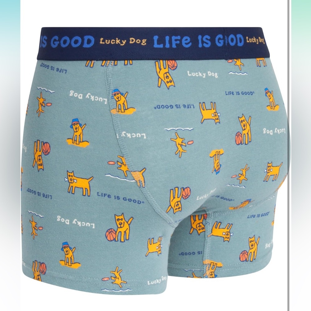 4 NWTIB • Life is Good • 3-Pack Stretch Boxer Briefs with Fly Pouch • Small 28/3 - Picture 5 of 9